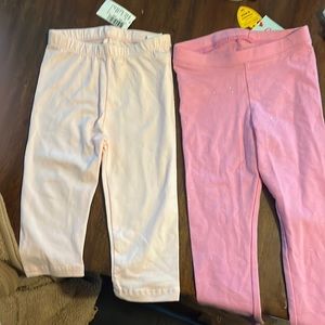 Children’s place and cat and jack leggings size 3 never worn with tags